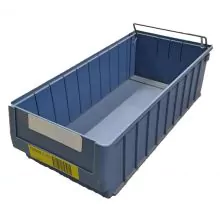 Gebruikte magazijnbak, stapelbak Bito RK5214 500x230x140 mm (lxbxh) blauw