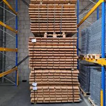 Gebruikte vlonder 95% gesloten 1700x1100 mm (bxd)