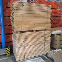 Gebruikte vlonder gesloten 1790x1100x20 mm