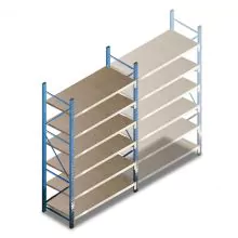 Deels gebruikte Bosal grootvakstelling 2900x1500x900 mm (hxbxd) 6 niveaus beginsectie