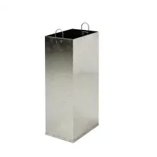 Binnenbak voor modulaire afvalscheidingsunit 60ltr, verzinkt
