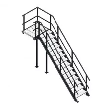 Bordestrap linksaf 2800x800 mm (hxb)