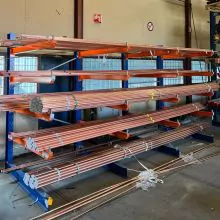 Voordeelpartij gebruikte zware draagarmstelling 2x 2500x4585x1500 mm (hxbxd) 5 niveaus