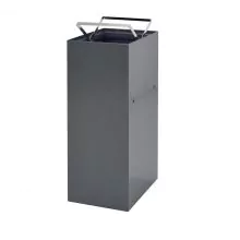 Modulaire afvalscheidingsunit 60ltr, donkergrijs