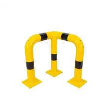 Hoekbeschermbeugel 490x490x500mm ø76mm Geel/zwart
