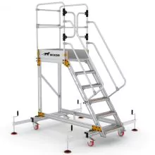 Platformtrap Wixor met stabilisator 6 treden