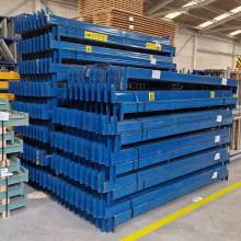 Gebruikte ligger Polypal palletstelling 2700x110x50 mm blauw