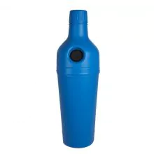 210L Petman plastic flessen container, Blauw