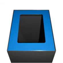 Top modulaire afvalscheidingsunit 60ltr, Blauw