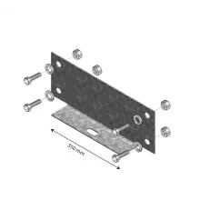 AR Afstandhouder 350 mm