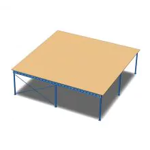 Gebruikte entresolvloer Anera 12100x9360x4000 mm (lxbxh) 