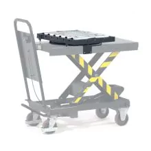 Rollenbaan voor heftafel 500 kg 1010x520 mm (lxb) met kogeldraaikrans