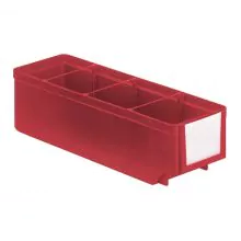 Magazijnbak, magazijnstellingbak RK 300x93x83 mm (lxbxh) rood