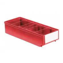 Magazijnbak, magazijnstellingbak RK 400x152x83 mm (lxbxh) rood