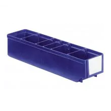 Magazijnbak, magazijnstellingbak RK 400x93x83 mm (lxbxh) blauw