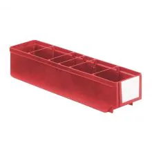 Magazijnbak, magazijnstellingbak RK 400x93x83 mm (lxbxh) rood