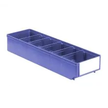 Magazijnbak, magazijnstellingbak RK 500x152x83 mm (lxbxh) blauw