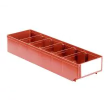 Magazijnbak, magazijnstellingbak RK 500x152x83 mm (lxbxh) rood