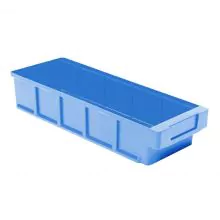 Magazijnbak, magazijnstellingbak VKB 300x152x83 mm (lxbxh) blauw