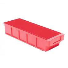 Magazijnbak, magazijnstellingbak VKB 400x152x83 mm (lxbxh) rood