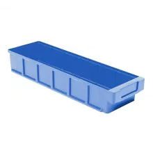 Magazijnbak, magazijnstellingbak VKB 500x152x83 mm (lxbxh) blauw