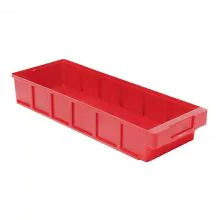 Magazijnbak, magazijnstellingbak VKB 500x186x83 mm (lxbxh) rood