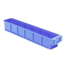 Magazijnbak, magazijnstellingbak VKB 500x93x83 mm (lxbxh) blauw