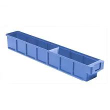 Magazijnbak, magazijnstellingbak VKB 600x93x83 mm (lxbxh) blauw