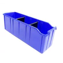 Magazijnbak PSB 2 blauw 315x100x110 mm (lxbxh) blauw