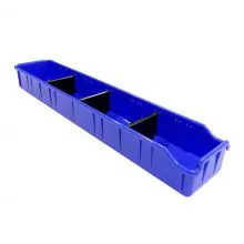 Magazijnbak PSB 5 blauw 515x100x60 mm (lxbxh) blauw