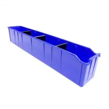 Magazijnbak PSB 8 blauw 615x100x110 mm (lxbxh) blauw