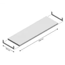 Niveau Legbord Light Duty 1000x300mm (bxd)