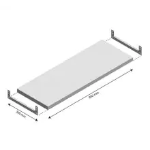 Niveau Legbord Light Duty 850x300mm (bxd)