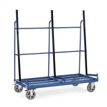 Platenwagen 1200 kg 1788 mm, enkelzijdig  met profielrubber en laadvlak 2076x430 mm (lxb)