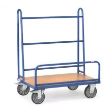 Platenwagen 600 kg met vaste beugels en laadvlak 1070x335 mm (lxb)