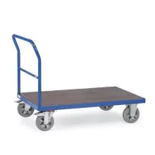 Platformwagen, zwaarlastwagen 1200 kg 1600x800 met open duwbeugel