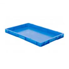 Stapelbare transportkrat TK0 600x400x50 mm (lxbxh) blauw