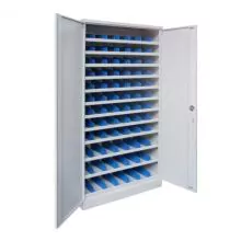 Vakkenkast 2000x1000x350 mm (hxbxd) met deuren