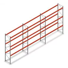 Voordeelrij gebruikte AR T2 palletstelling 3850x8500x1100 mm (hxbxd) 3 niveaus