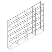 Voordeelrij gebruikte Dexion palletstelling 5000x11250x900 mm (hxbxd) 5 niveaus