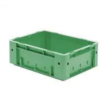 Zware stapelbare transportkrat VTK0 400x300x145 mm (lxbxh) groen