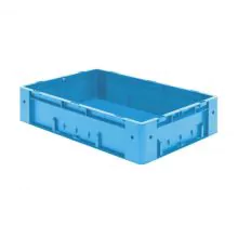 Zware stapelbare transportkrat VTK0 600x400x145 mm (lxbxh) blauw