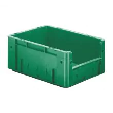 Zware stapelbare transportkrat VTK4 400x300x175 mm (lxbxh) groen