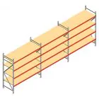 Voordeelrij grootvakstelling AR 2000x5750x800 mm (hxbxd) 4 niveaus