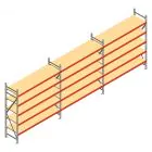 Voordeelrij grootvakstelling AR 3000x5030x600 mm (hxbxd) 5 niveaus