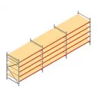 Voordeelrij grootvakstelling AR 3000x6950x1200 mm (hxbxd) 5 niveaus met voorgemonteerde frames