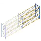 Gebruikte Esmena grootvakstelling 2500x3600x1100 mm (hxbxd) 4 niveaus aanbouwsectie
