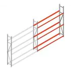 Bandenstelling grootvak AR 2500x2250x400mm (hxbxd) 3 niveaus aanbouwsectie