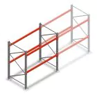 Palletstelling AR T2 2000x1850x1100mm (hxbxd) 2 niveaus 2530kg/niv beginsectie met voorgemonteerde frames