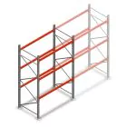 Palletstelling AR T2 3000x1850x1100mm (hxbxd) 3 niveaus 2530kg/niv beginsectie met voorgemonteerde frames